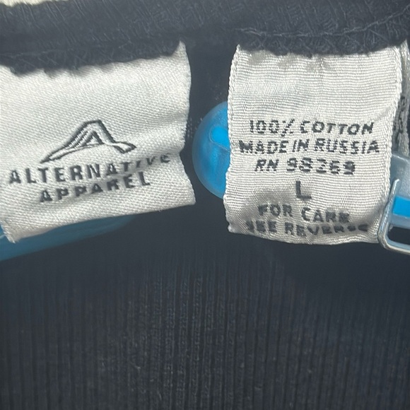 Men’s Large black Easy Riders ribbed tank top - Picture 3 of 5